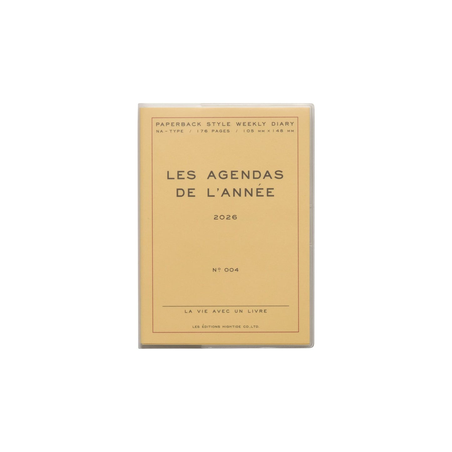 Hightide Les Agendas De L'Année Diary 2026 (VARIOUS COLOURS)