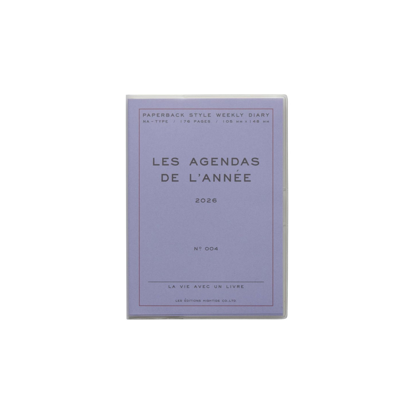 Hightide Les Agendas De L'Année Diary 2026 (VARIOUS COLOURS)