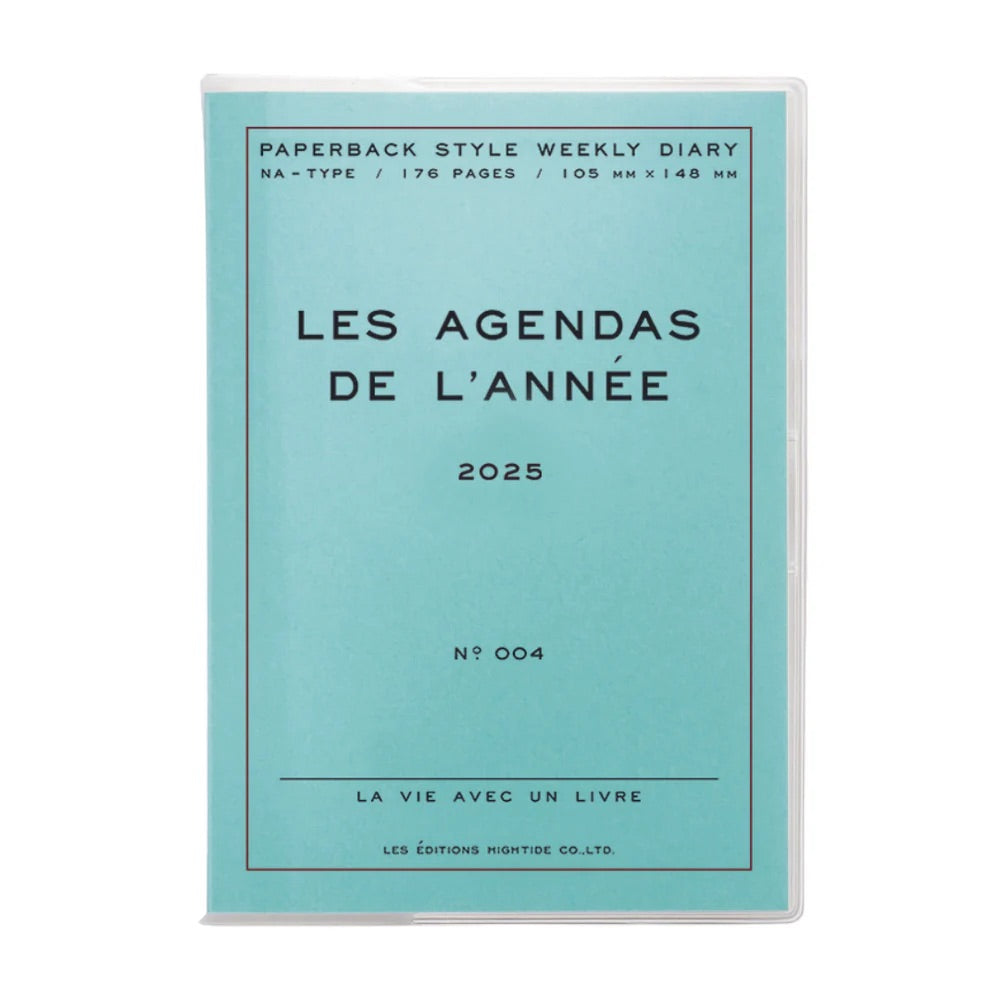 Hightide Les Agenda De l'Annee Diary 2025 (MORE COLOURS AVAILABLE)