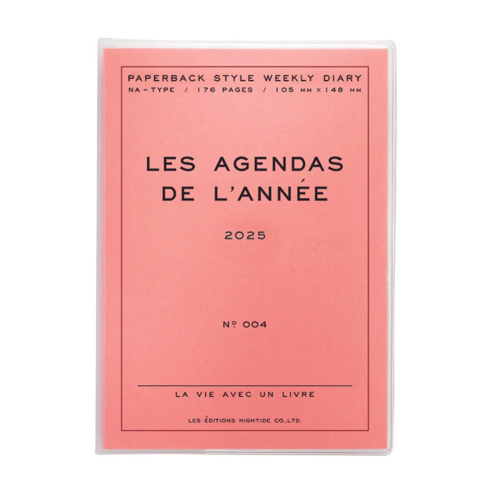 Hightide Les Agenda De l'Annee Diary 2025 (MORE COLOURS AVAILABLE)