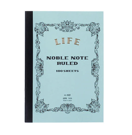Life Noble Notebook: A5 Lined N39