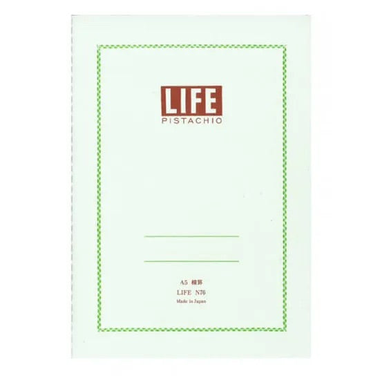 Life Pistachio Notebook: A5