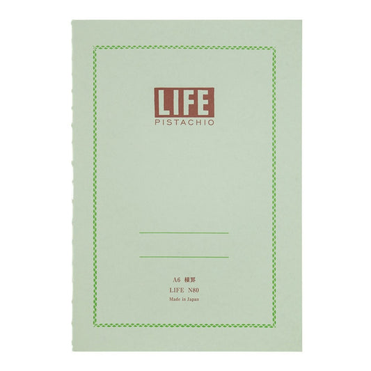 Life pistachio Notebook: A6