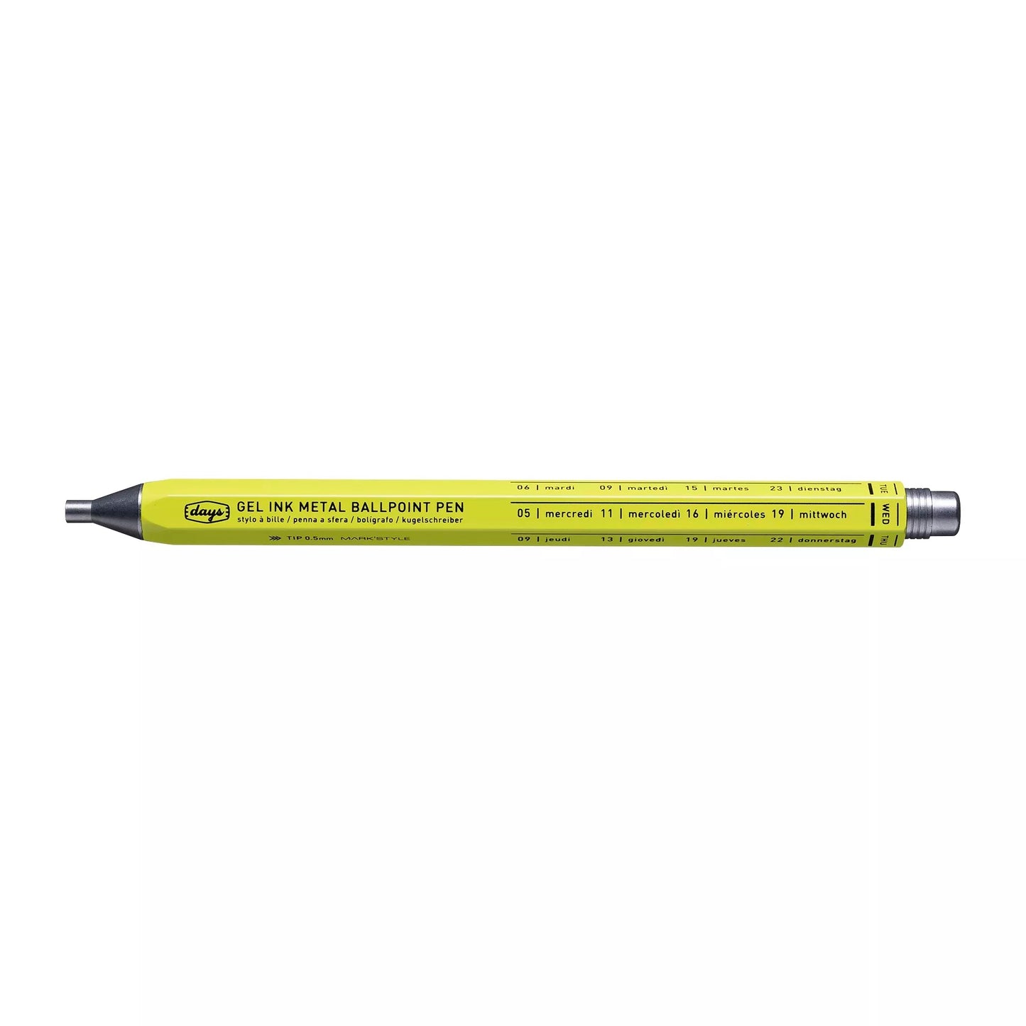 Days Gel Ink Metal Ballpoint Pen