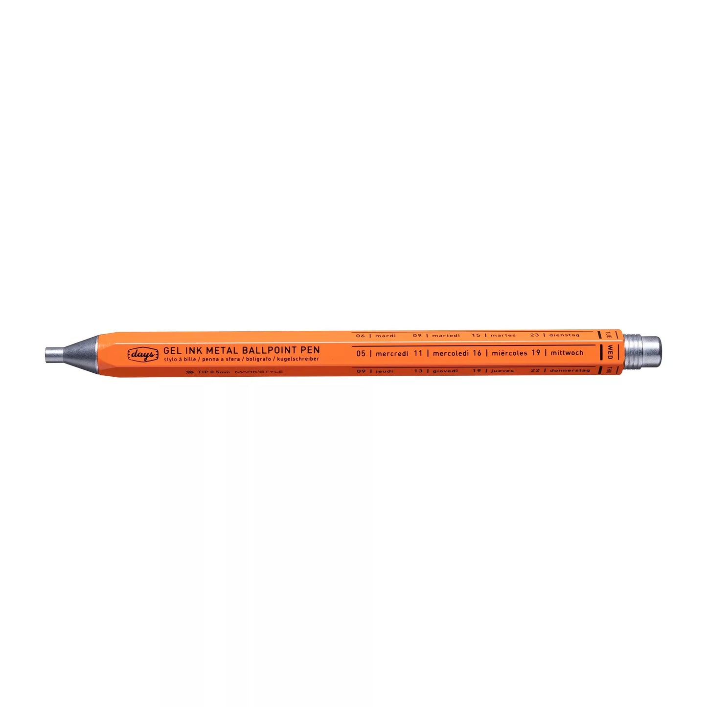 Days Gel Ink Metal Ballpoint Pen