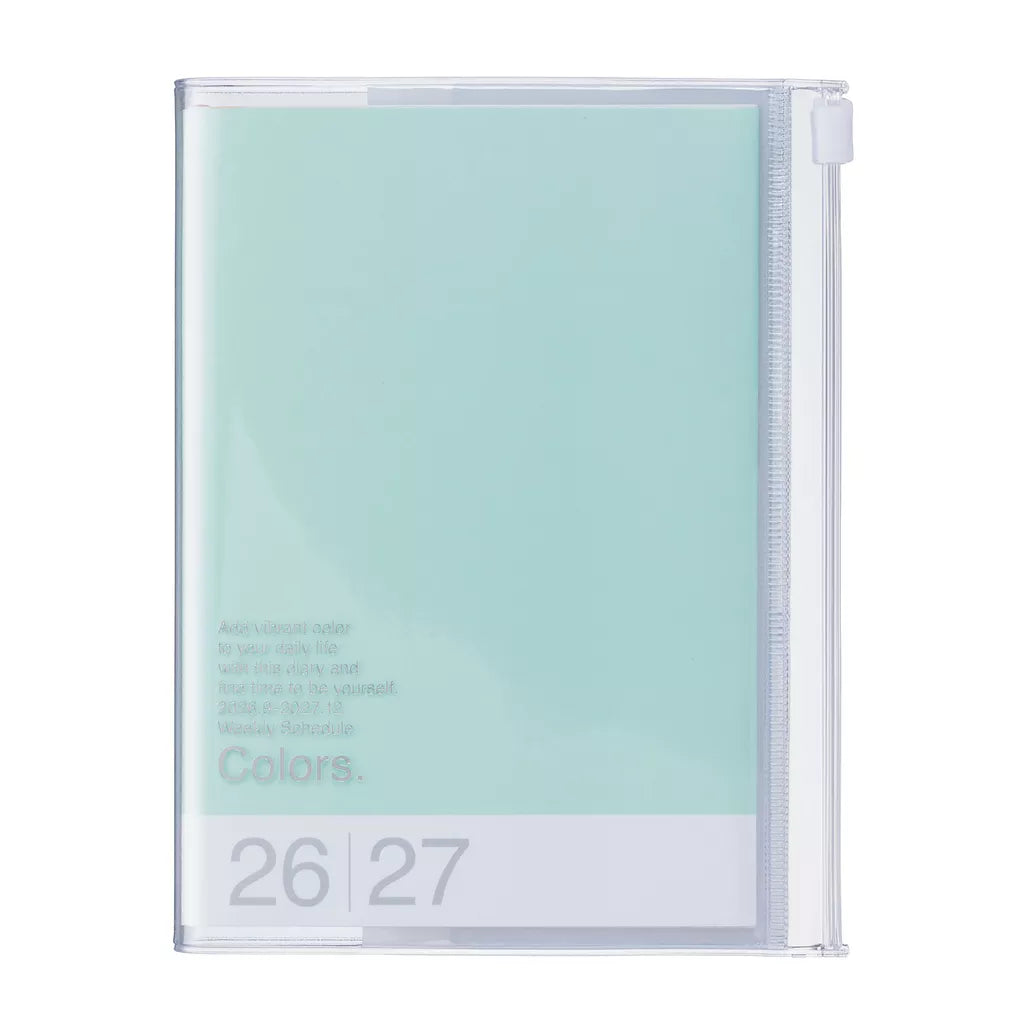 2026-2027 Diary: A6 Colors (3 OPTIONS)