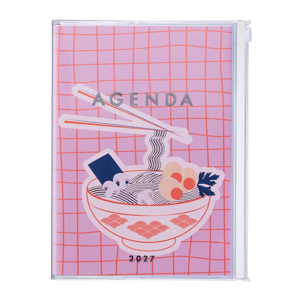2026-2027 Diary: A5 Japanese Designs (4 OPTIONS)