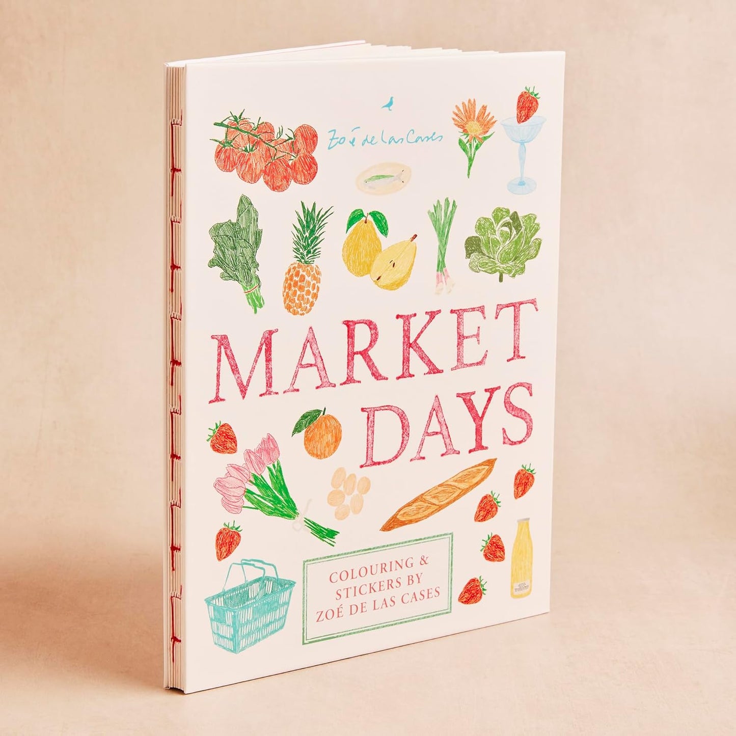 Market Days: Colouring and stickers by Zoé de Las Cases