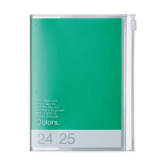 2024-2025 Diary: A6 Green