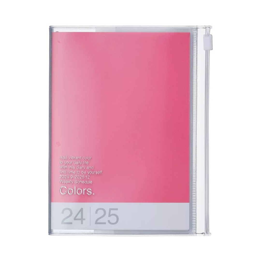 2024-2025 Diary: A6 Pink