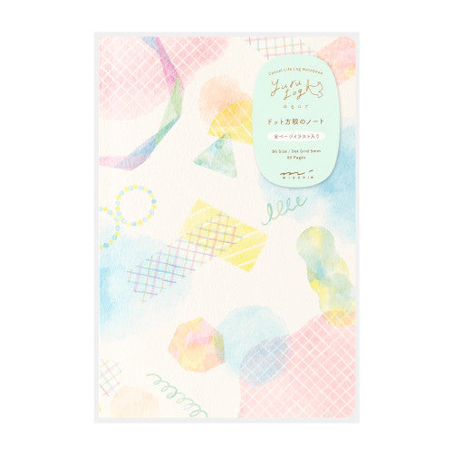 Midori Yuru Log Notebook - Watercolor