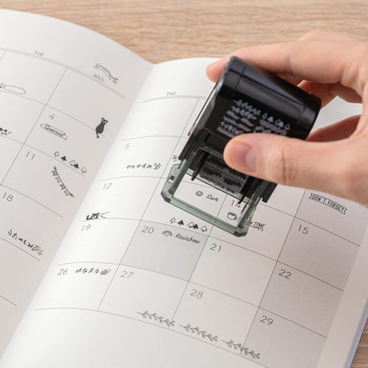 Midori Paintable Stamp (VARIOUS DESIGNS)