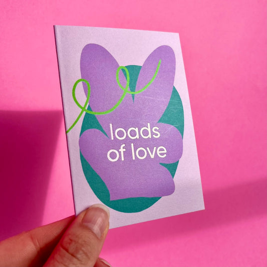 Loads of Love Mini Card | Leaf