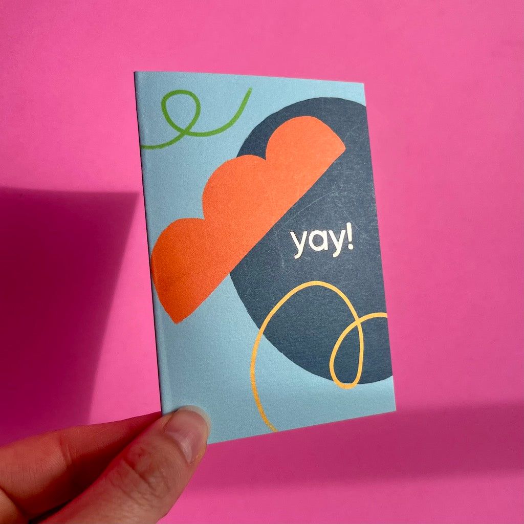 Yay! Mini Card | Scallop