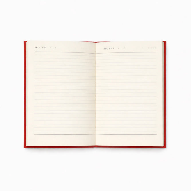 Notem Bea Notebook Small: Red