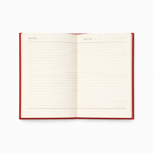 Notem Bea Notebook Small: Red