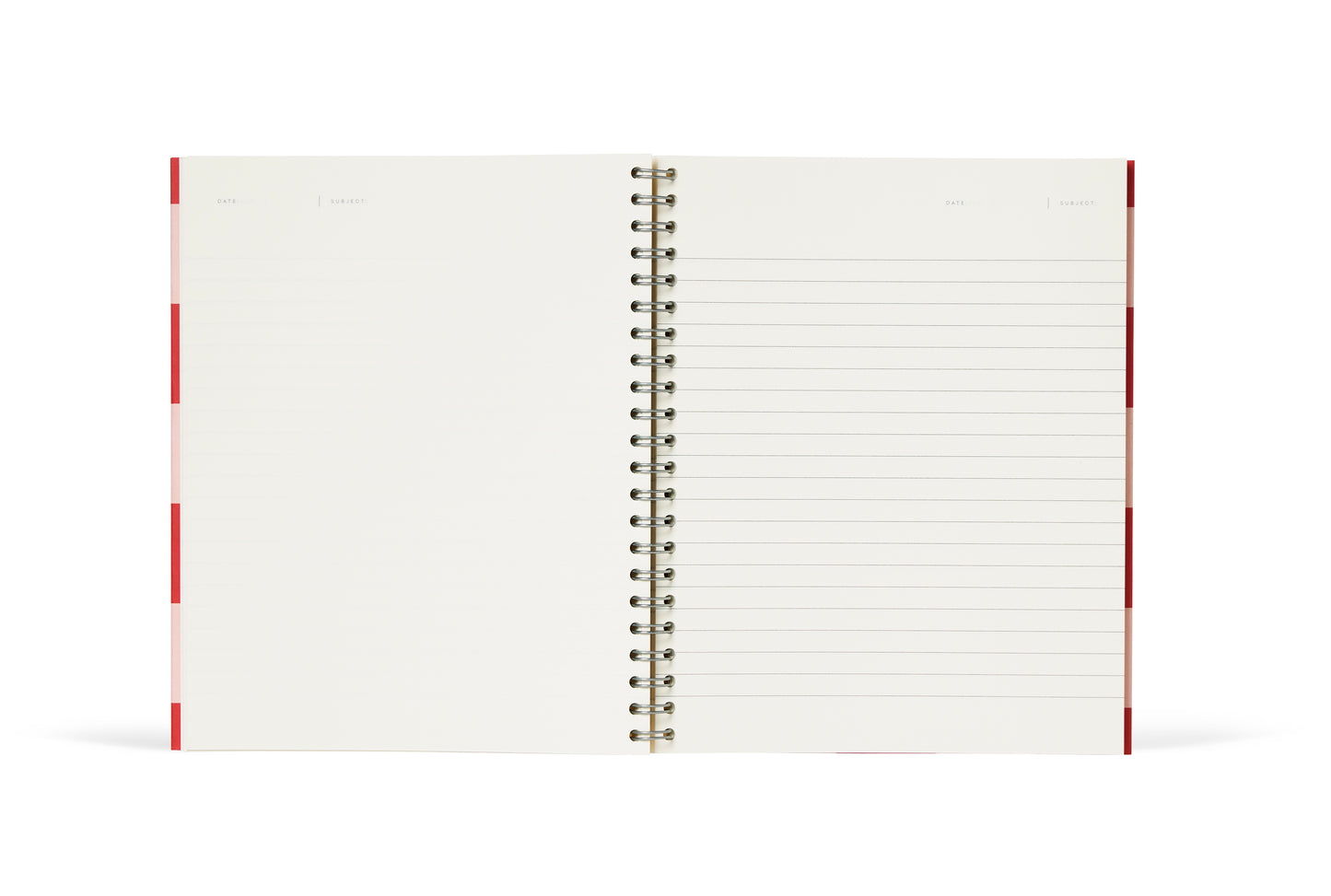 Nela Notebook Medium: Orange Check