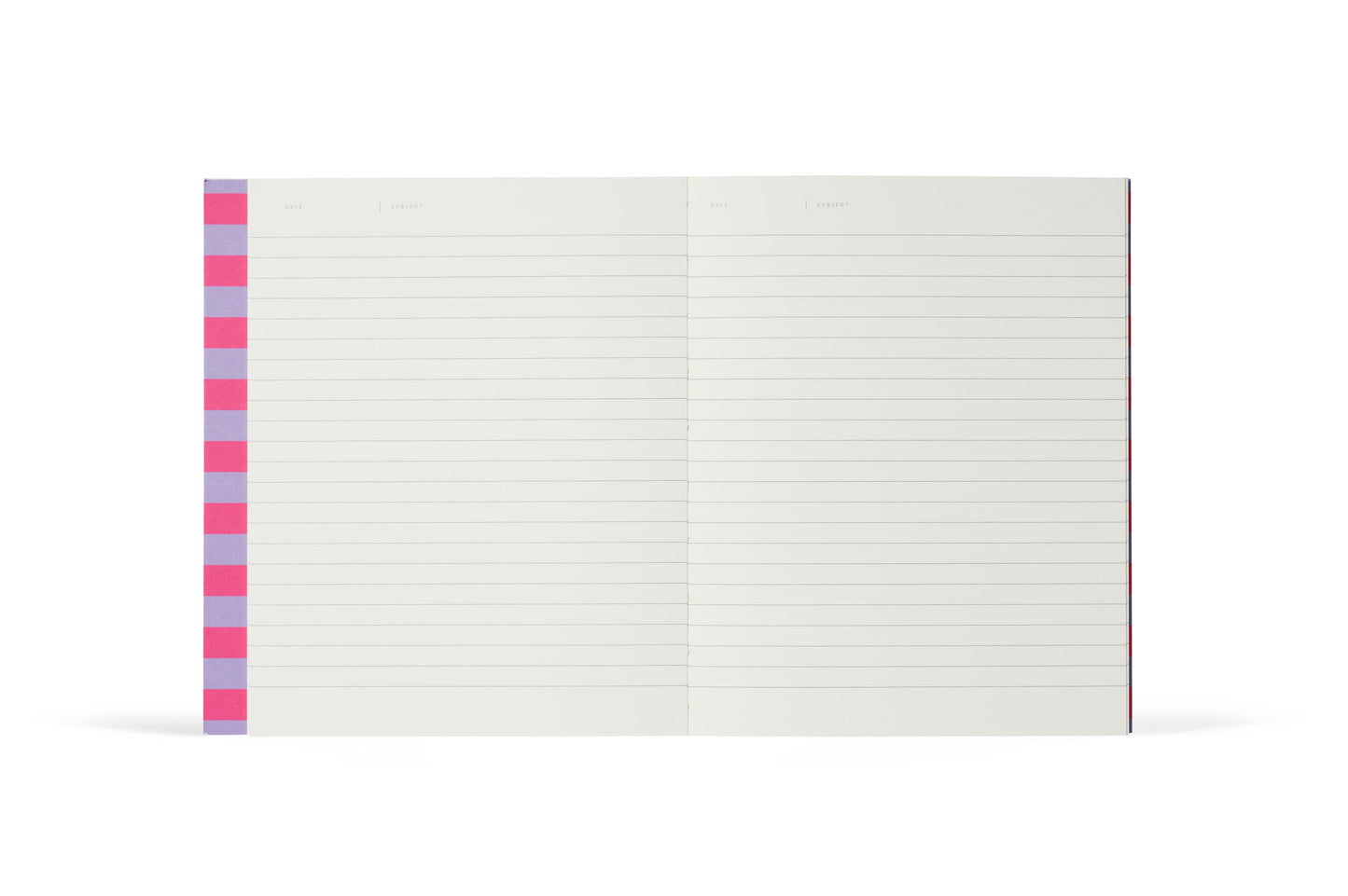 Uma Notebook Medium: Lavender Stripe