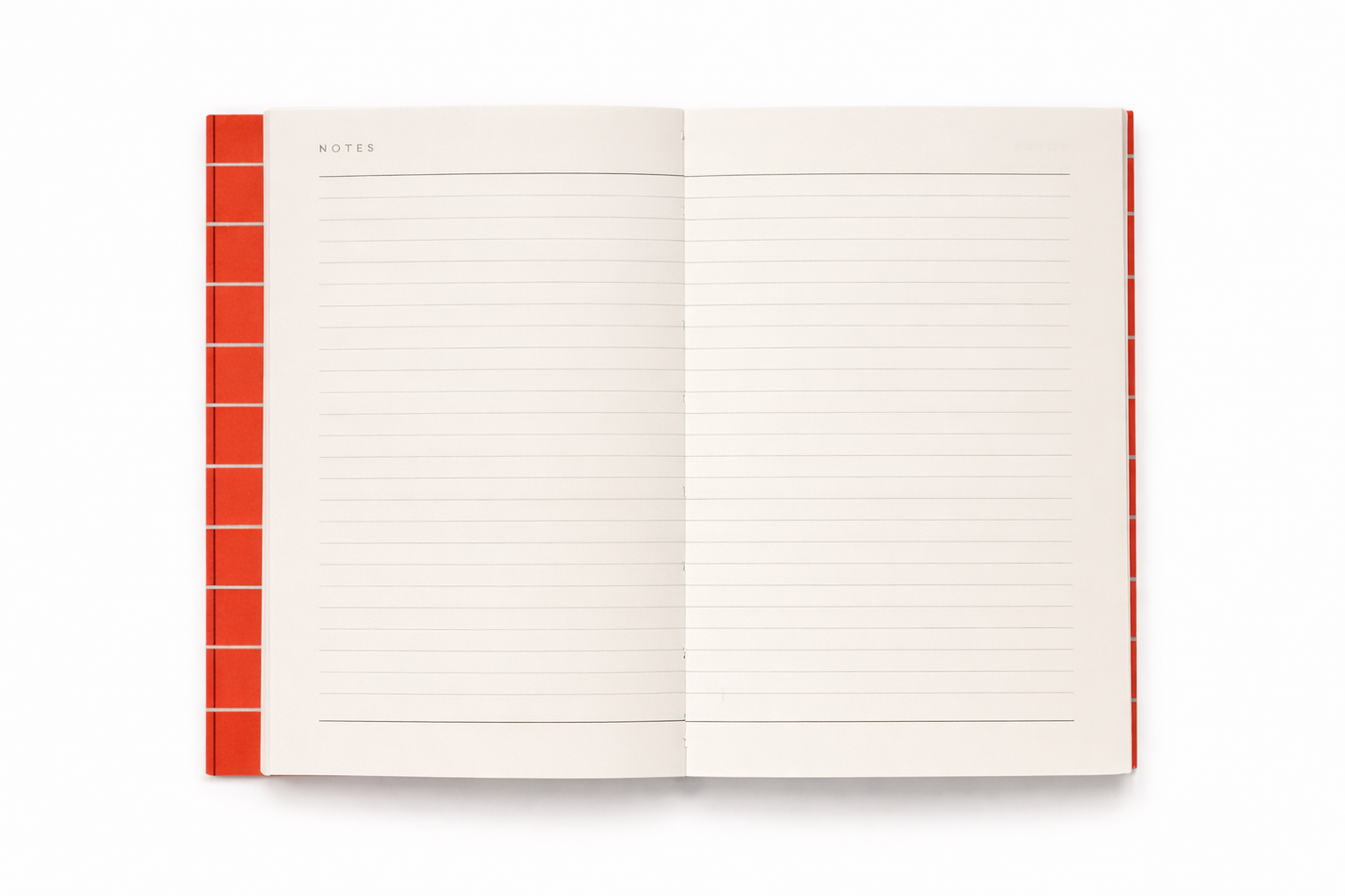 Uma Notebook Small: Orange Check