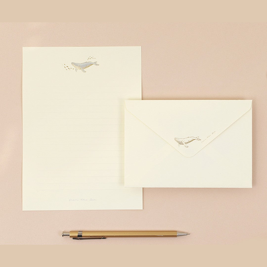 Whale Letter Writing Set