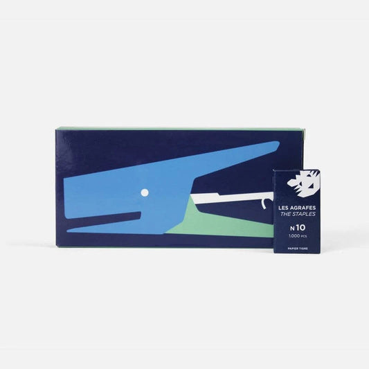 Papier Tigre Stapler with box of staples