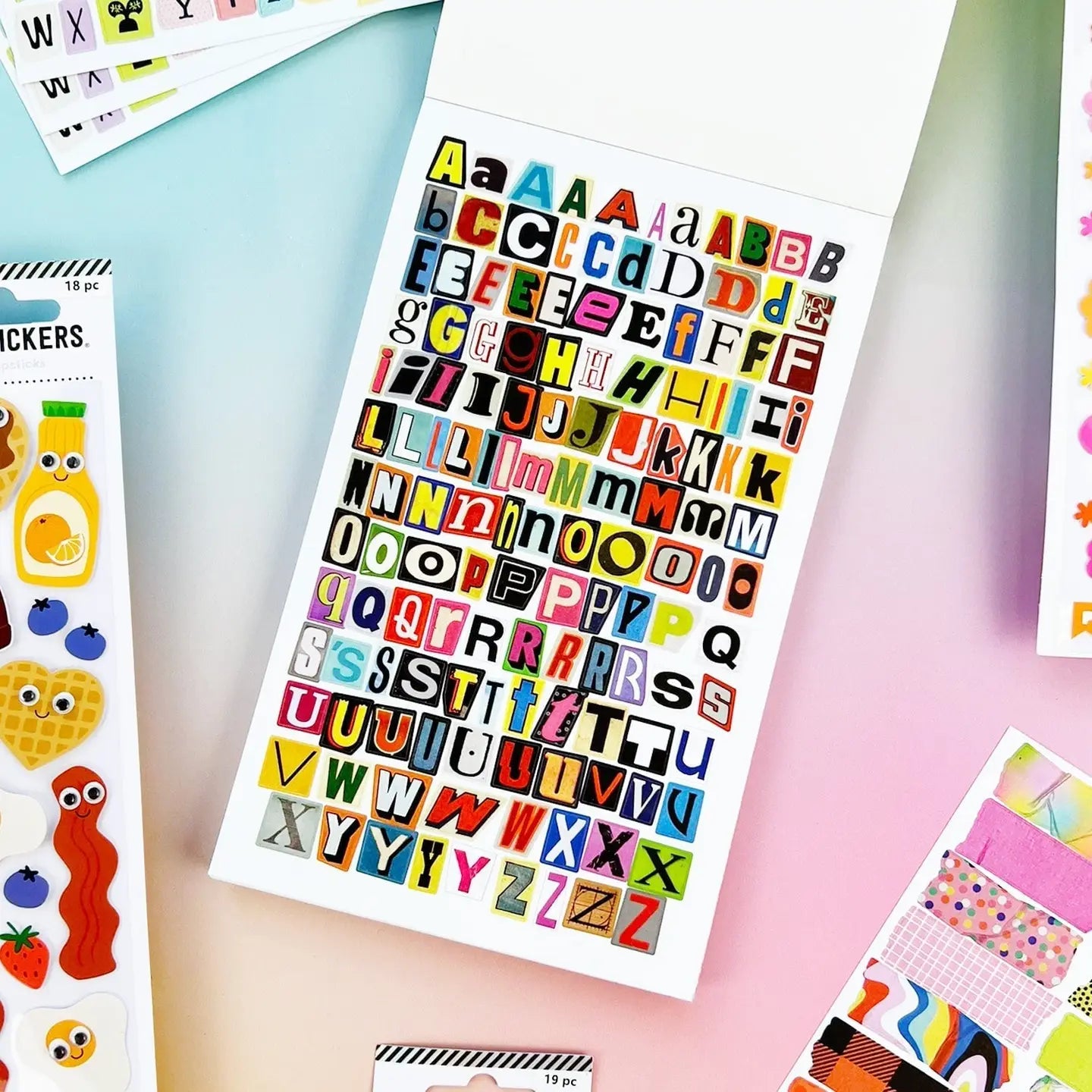 Mix n Match Junk Journal Sticker Book