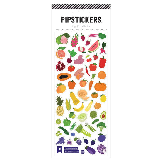 Pipsticks Fruitful Rainbow Sticker Sheet