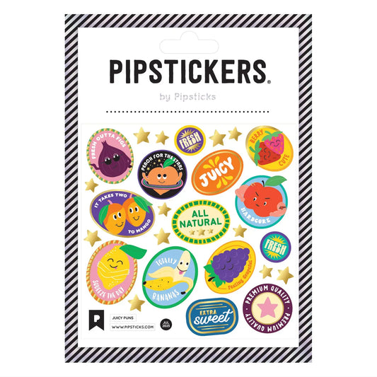Pipsticks Juicy Puns Sticker Sheet