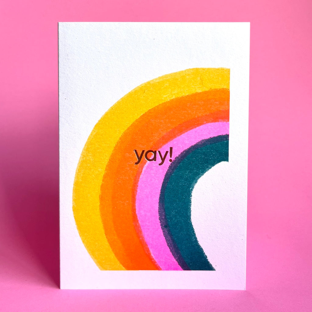 Yay! Card | Rainbow