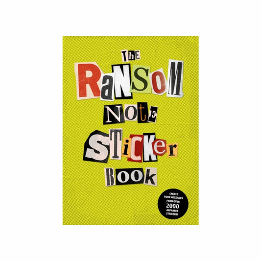 The Ransom Note Sticker Book