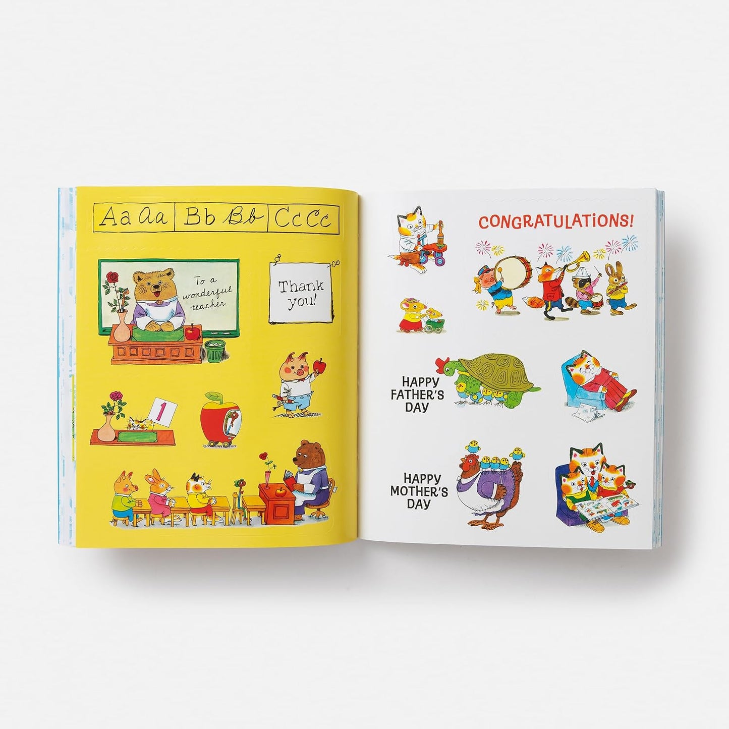 Richard Scarry's Busy Busy Sticker Book