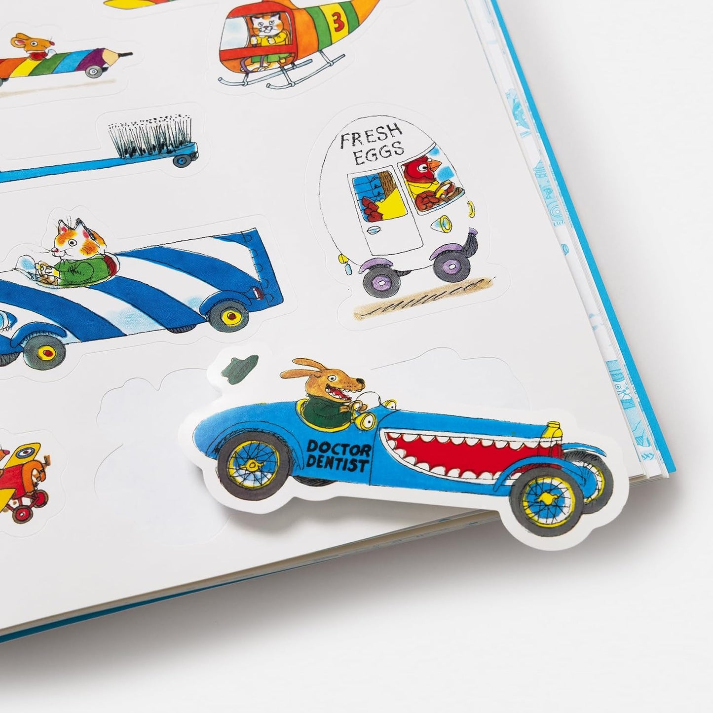 Richard Scarry's Busy Busy Sticker Book