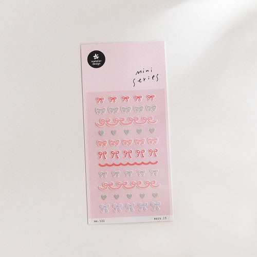 Suatelier Miniseries Deco 13 Ribbons Stickers