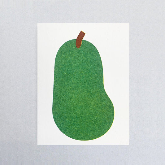 Comice Pear Mini Card