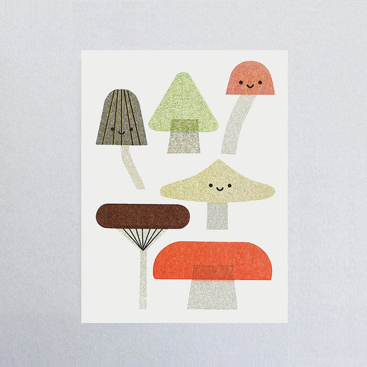 Mushrooms Mini Card