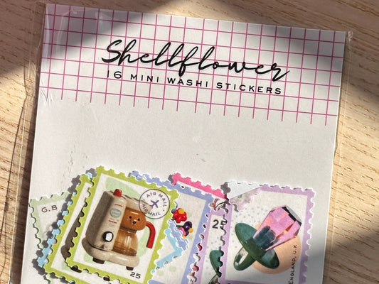 Washi Flake Mini Stickers: Millenial