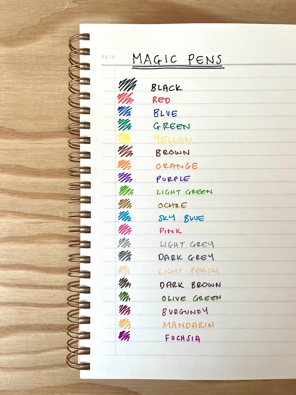 Magic Pens - Fineline Felt Tips
