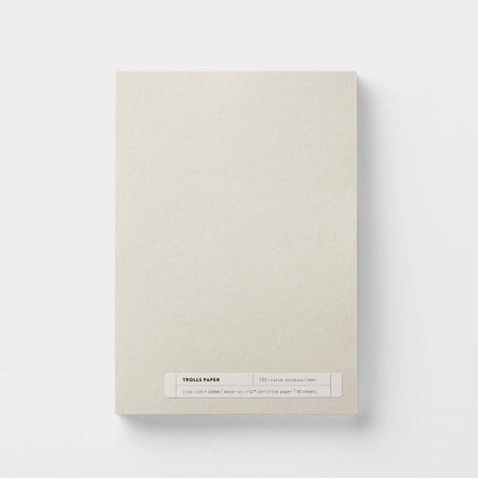 Plain note 102: Lined Notebook