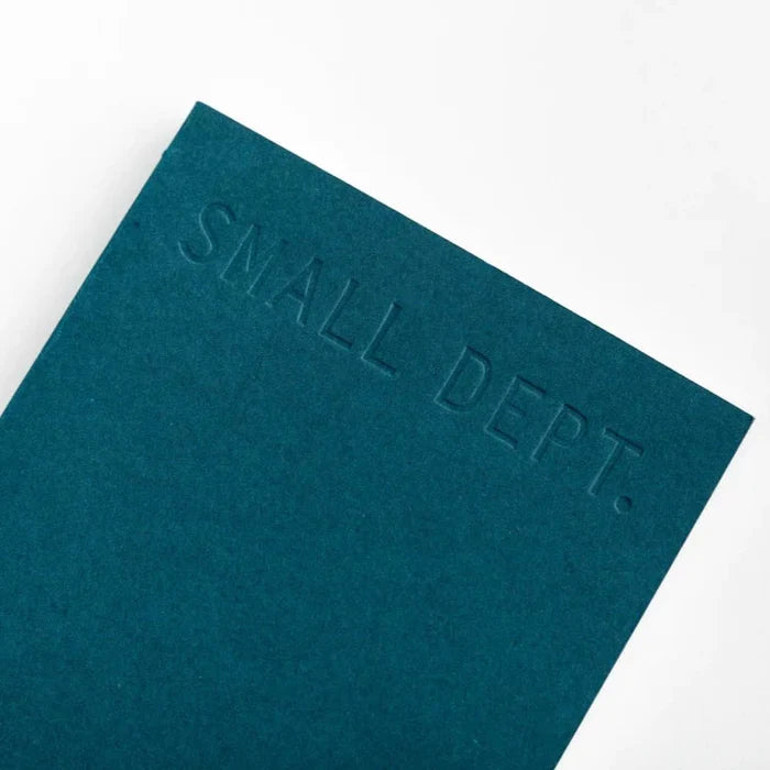 SECOND: Small Dept. Planner Blue Green