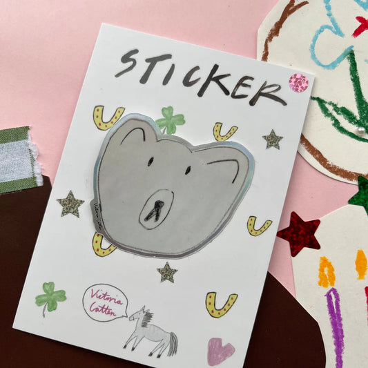 Bear Animal Pal Vinyl Sticker