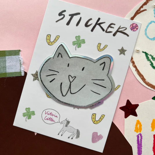 Cat Animal Pal Vinyl Sticker