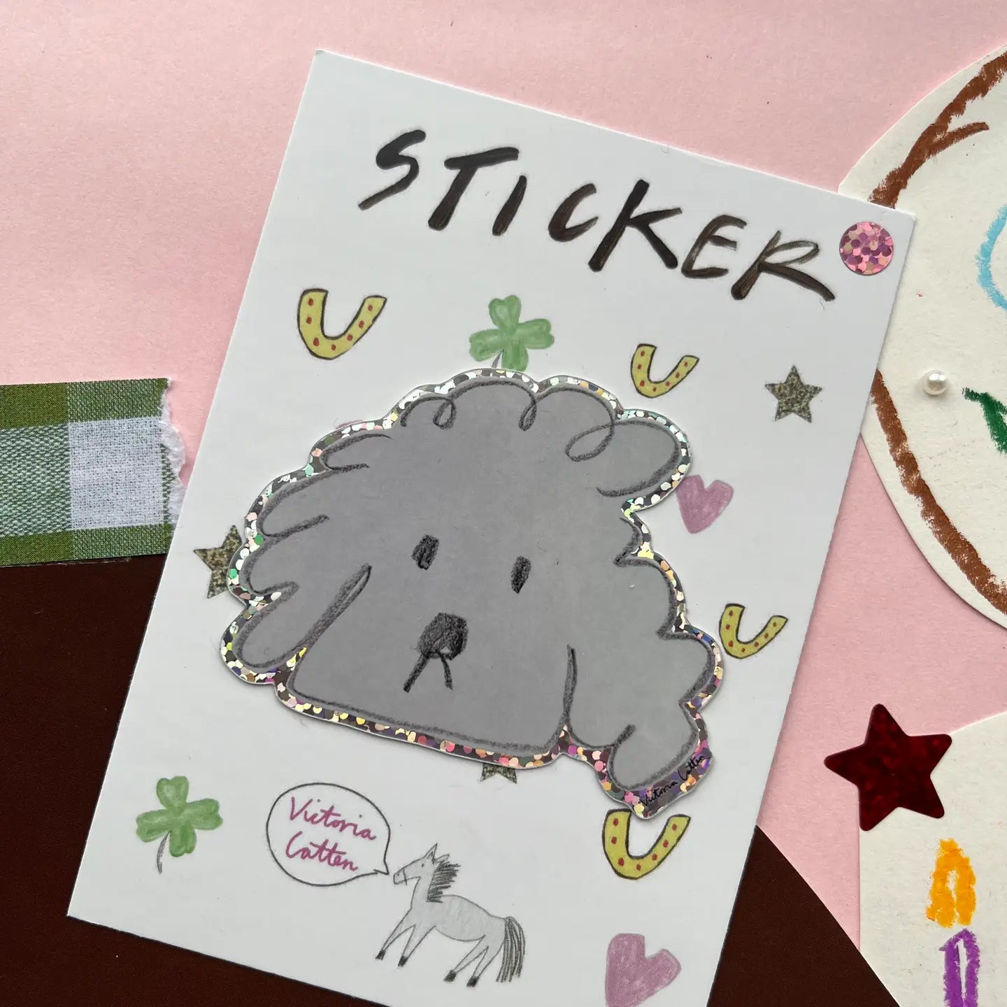 Dog Animal Pal Vinyl Sticker