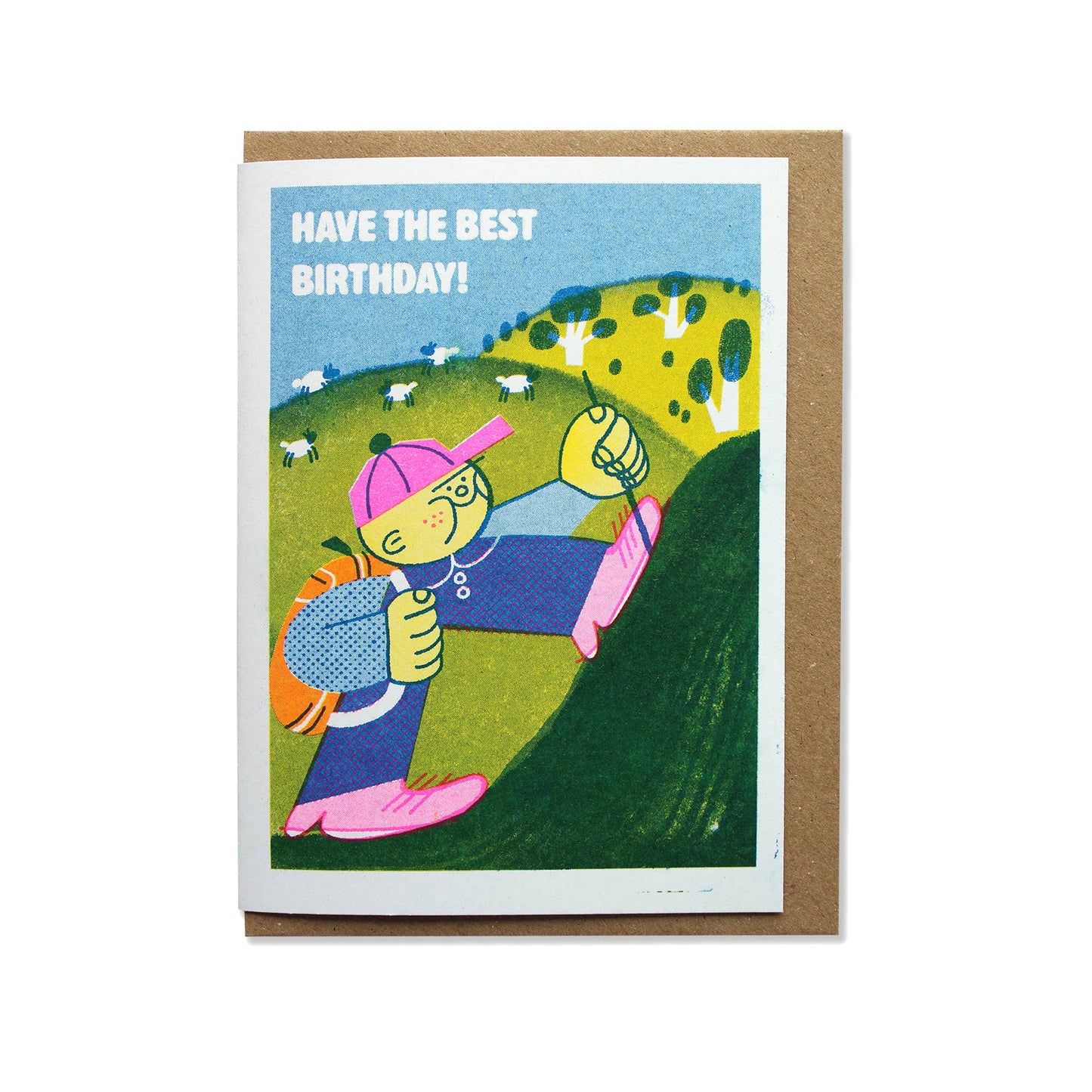 Birthday Hike Card