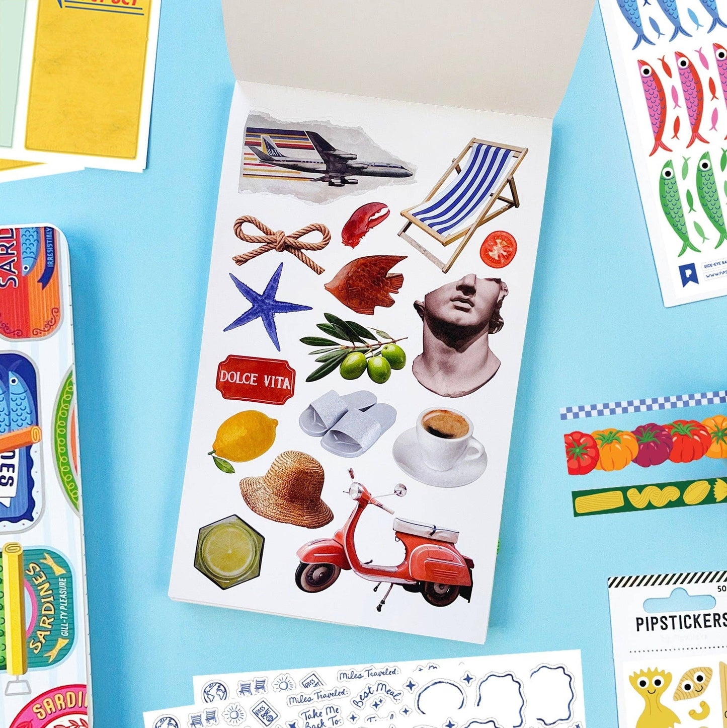 La Dolce Vita Junk Journal Sticker Book