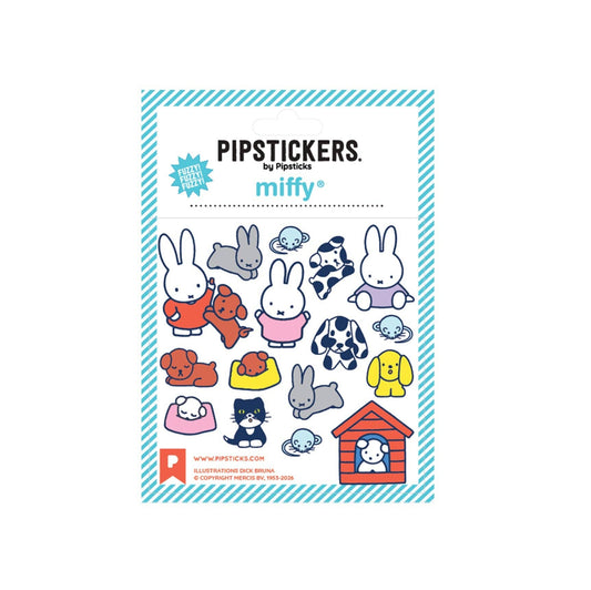 Miffy and Furry Friends Stickers (Fuzzy!)