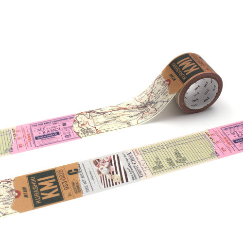 mt Retro Collage Washi Tape