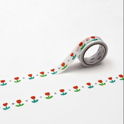 mt x Makoto Matsubayashi Tulip Washi Tape