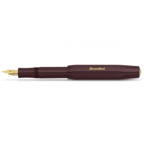 Kaweco Classic Sport Fountain Pen - Bordeaux Red