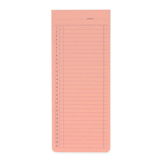 Sticky Memo Pad - Monthly Planner