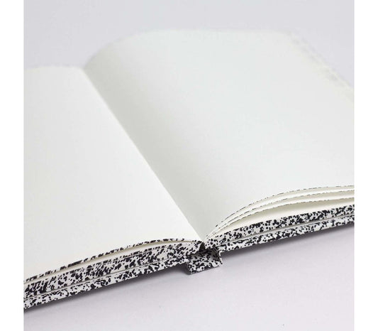 Spray Splash Notebook: White